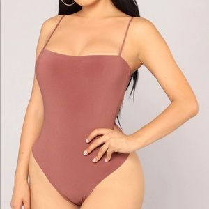FASHIONNOVA tube bodysuit